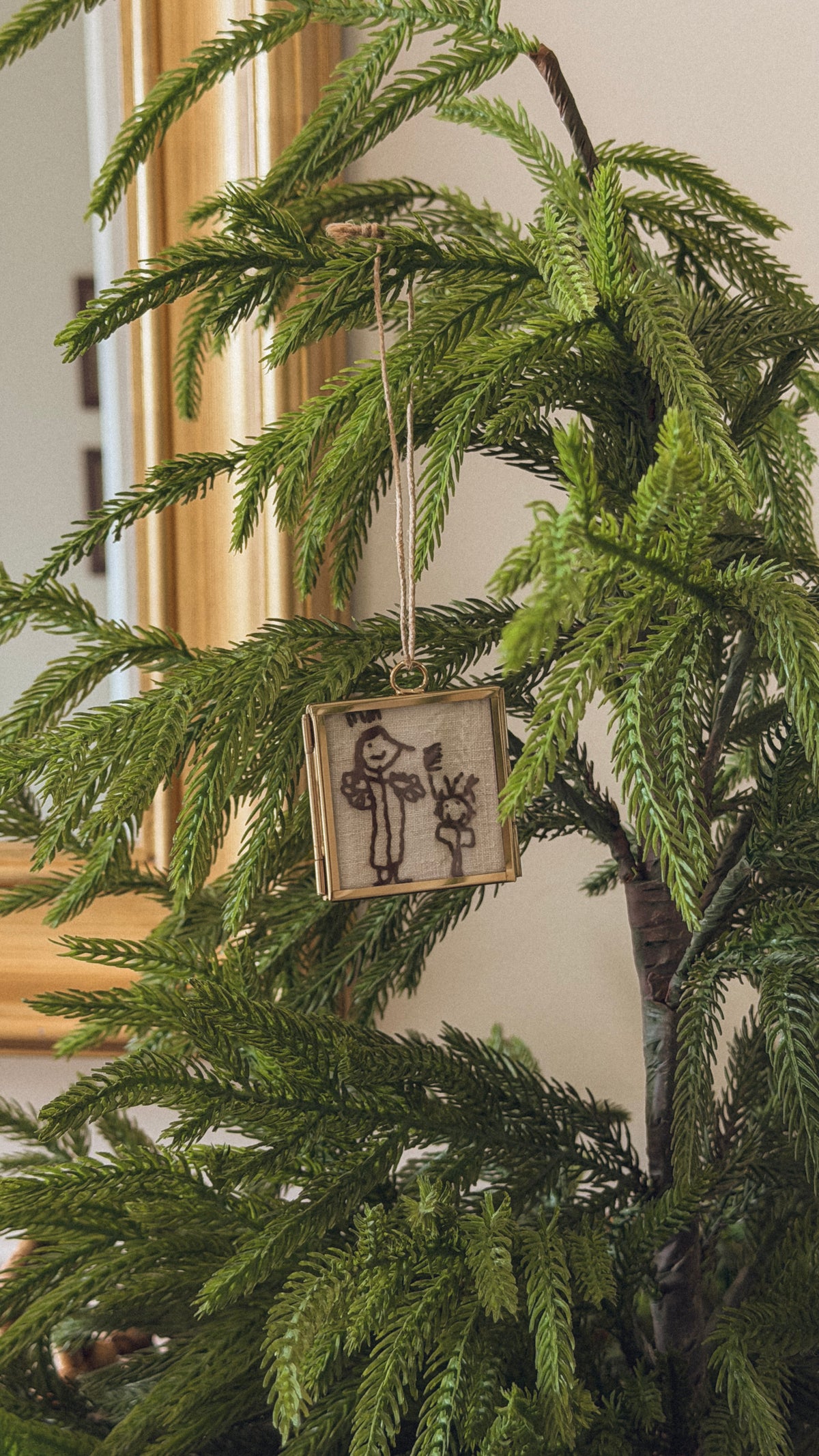 Children's Drawing Ornament