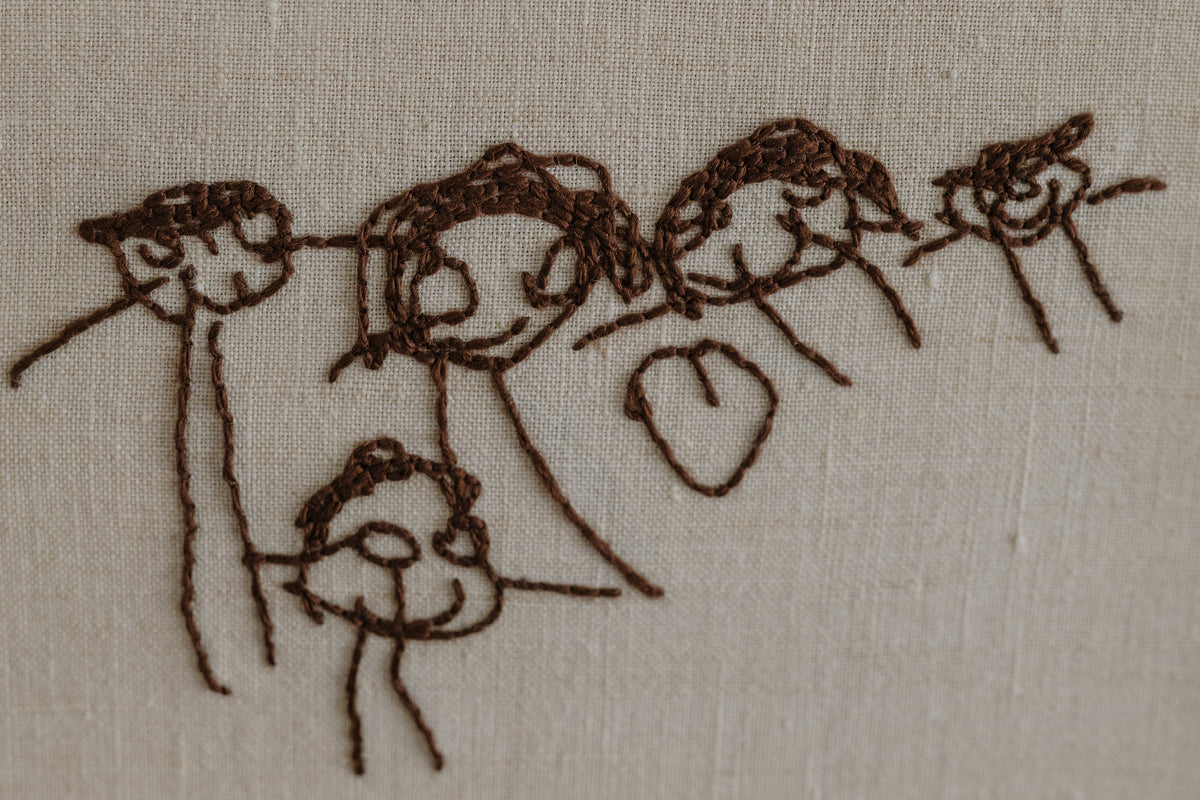 Children’s Drawing Embroidery