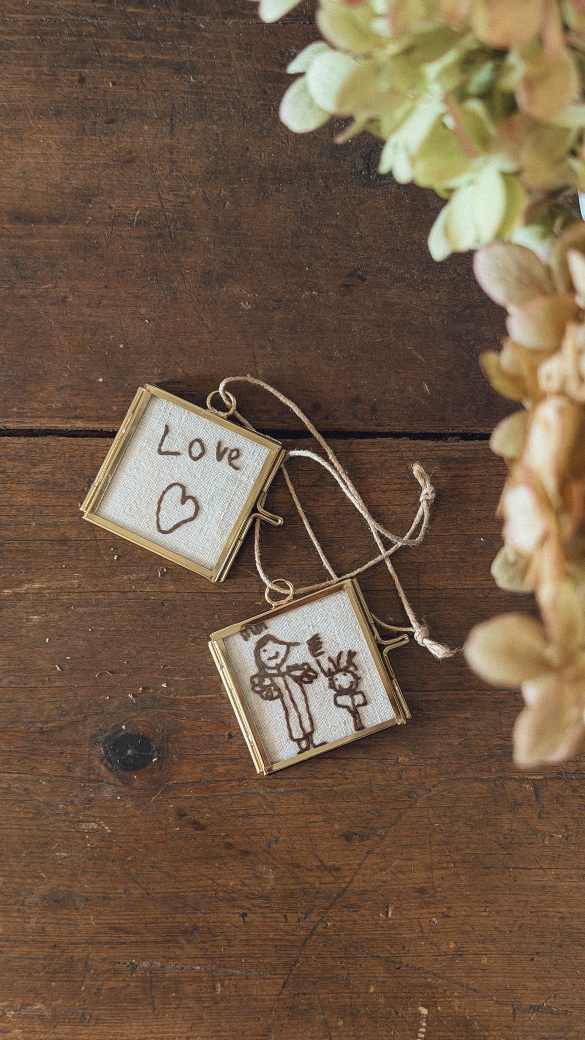 Children's Drawing Ornament