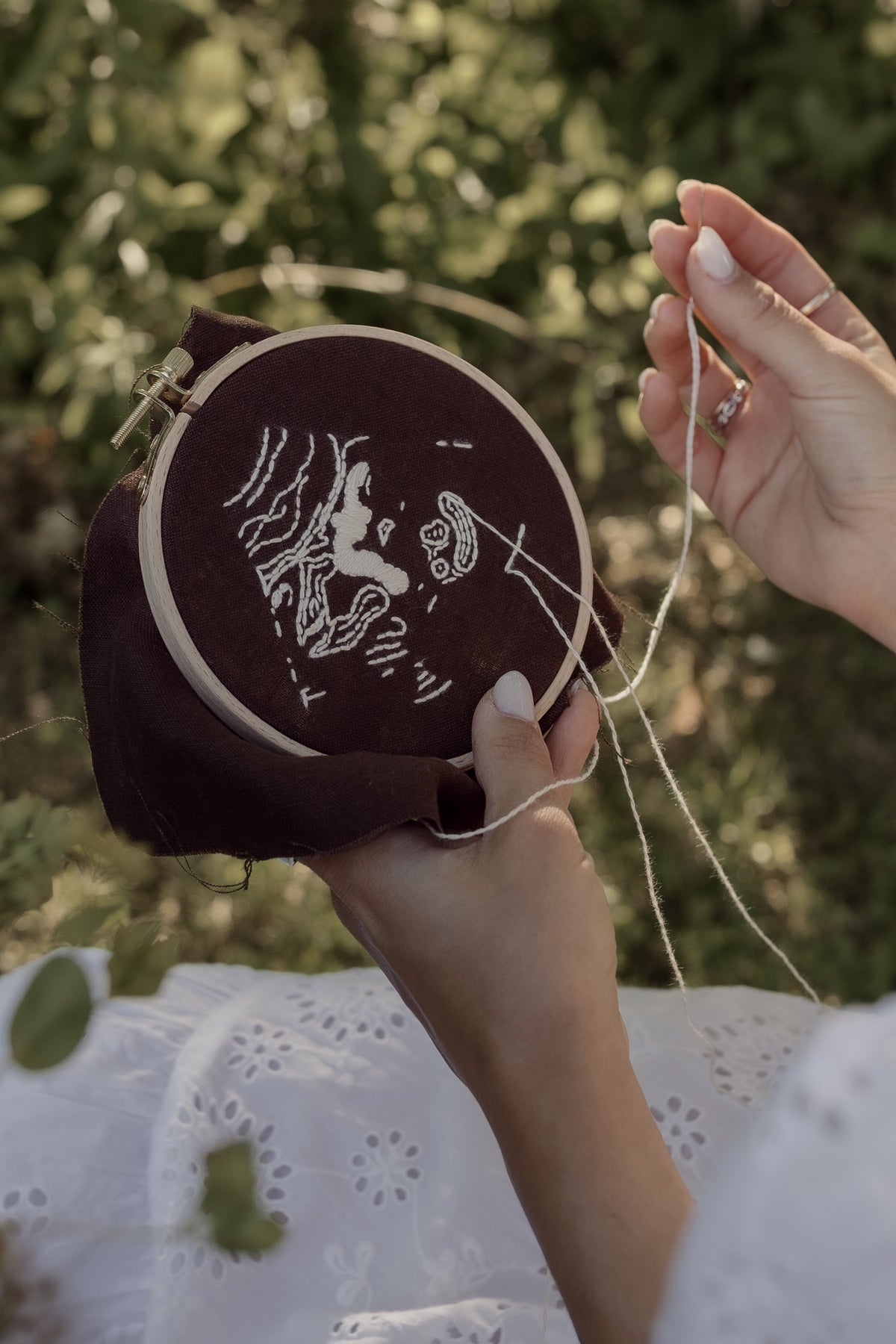 Ultrasound Embroidery